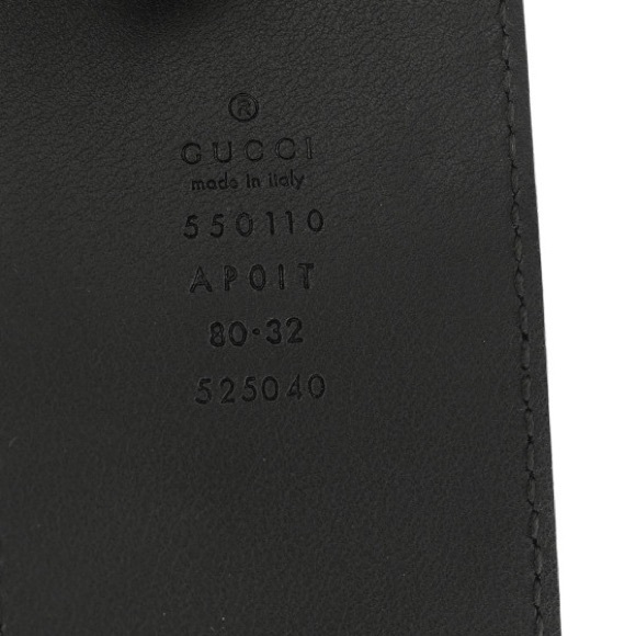 Gucci Extra Wide Calfskin Crystal Double G Waist Belt - Picture 4 of 5